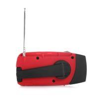 Radio De Emergencia Multifuncional Portátil Con Generación De Energía Manual Solar FM AM WB NOAA Power Bank Para Desastres - details 2