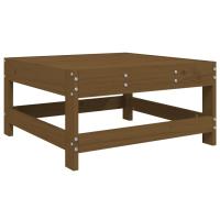 vidaXL Taburete de jardín madera maciza de pino Pino natural, Pino blanco, Pino gris Conjunto Terraza Muebles Jardín Exterior Juego de Muebles de jardín Mueble Jardín Exterior Muebles de Salon Exterior - details 1