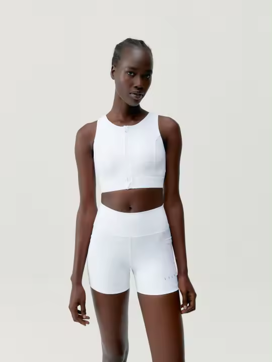 Born Living Yoga Top Eider White - 1