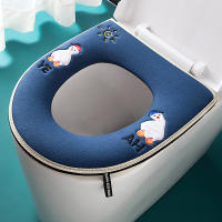 Cubierta De Inodoro Universal Con Manija Almohadilla Suave Y Cálida Para Baño Accesorios De Inodoro Ecológicos Y Stockeados - details 5