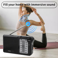 Radio Portátil R-150 AM/FM Con Altavoz Jack De Auriculares Baterías AA Para Uso Interior Exterior Y Emergencias - details 4