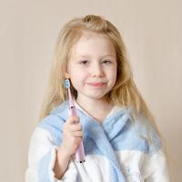 Cepillo De Dientes Eléctrico Para Niños Con Sonido Y Dibujos Animados Recargable Por USB Suave Impermeable Con Cabeza De Reemplazo - details 9