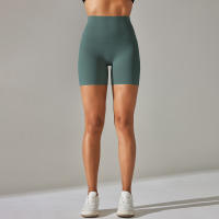 Women Sports Short Yoga Legging Shorts Squat Proof High Waist Fitness Tight Shorts Quick Drying Cycling Workout Gym Shorts - details 21