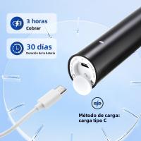 Cepillo De Dientes Eléctrico Rotativo Para Adultos Con Banda De Blanqueamiento Cabezal Redondo 3D Suave Tipo-C Cepillo Eléctrico - details 3