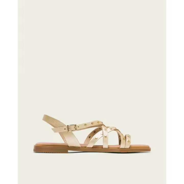 Sandalias planas de Mujer PORRONET 3113-091 SANDALIA ROMANA ORO 35853 25V - 1