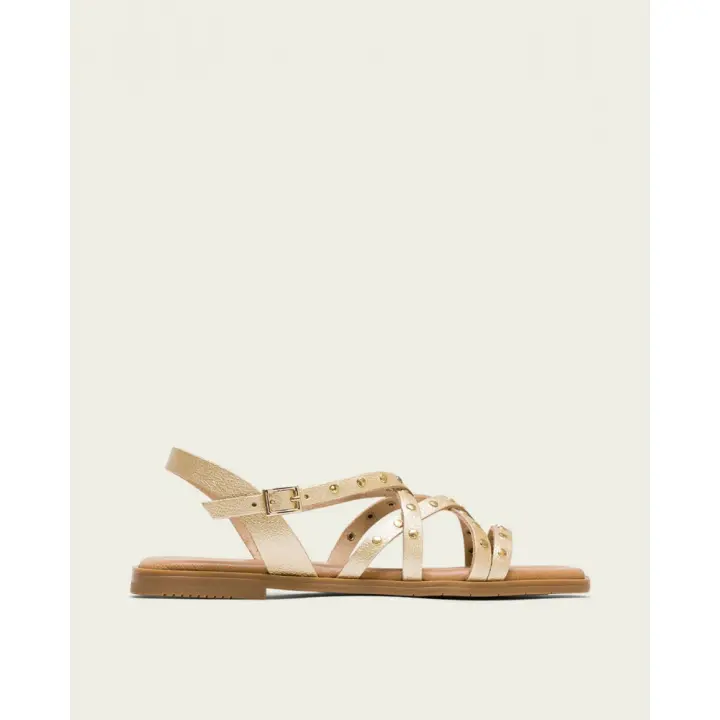Sandalias planas de Mujer PORRONET 3113-091 SANDALIA ROMANA ORO 35853 25V - 1