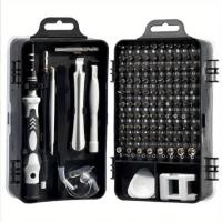 Juego De Destornilladores De 115 En 1 De Precisión Con 98 Bits Magnéticos Herramienta De Reparación Multifuncional Para iPhone Gafas Material De Carbono Alto - details 0