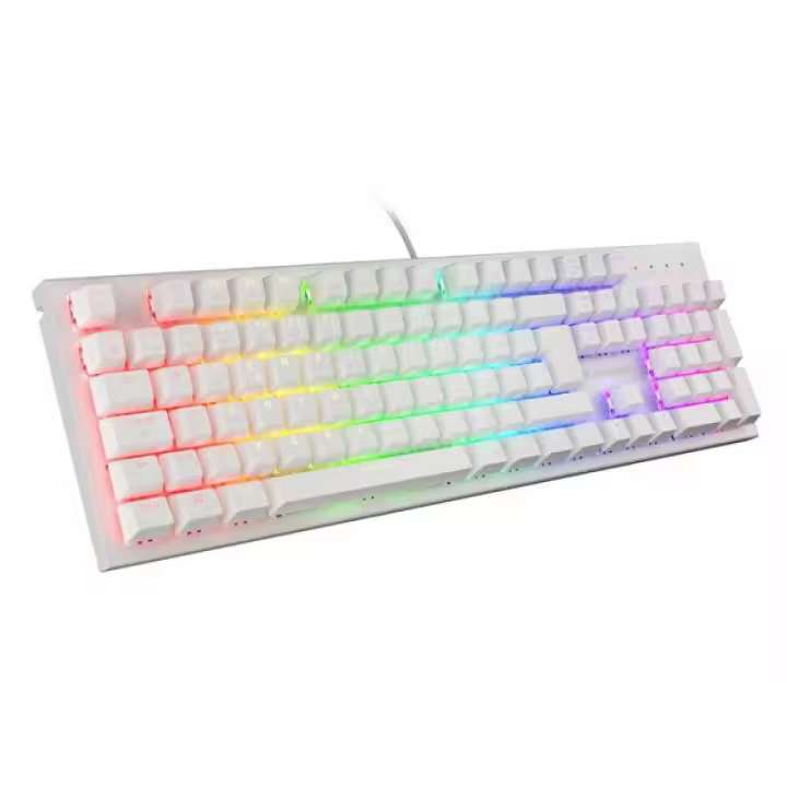 GAMING KEYBOARD GENESIS THOR 303 FR RGB BACKLIGHT MECHANICAL BROWN SWITCH WHITE HOT SWAP - 1