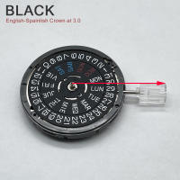 Movimiento Genuino NH36 De Japón Con Calendario En Inglés Y Español Coronilla a Las 3.0/3.8 En Negro/white Disc 4R36A Para Reparación De Relojes - details 4