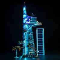Set De Iluminación LED LocoLee 76269 Para Bloques De Construcción Avengers Tower Accesorios De Iluminación Incluidos - details 3
