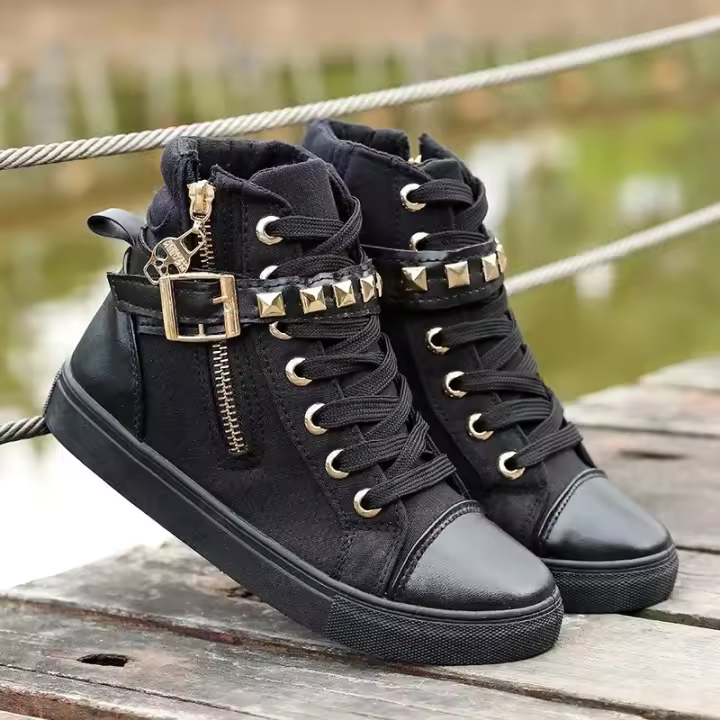 Zapatos De Correr Casuales Para Mujer En Lona Cómodos Y Moda Deportiva Botas De Promoción Compra Artículos De Zapatos Para Adultos Primavera/Otoño - 1