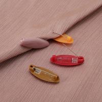 Conjunto De 8 Broches De Alta Calidad Elegantes Para Bufanda Y Hijab Color Sólido Pin De Seguridad Plástico Y Aleación Tamaño Aproximado De 4cm - details 4
