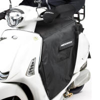 Conjunto De Calor Negro Para Motocicleta Y Scooter Eléctrico Con Collar Y Cubierta De Pierna Funda De Rodilla Suave Y Cálida Para Invierno - details 5