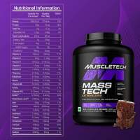 MuscleTech MassTech Extreme 2000 5.44 Kg. (12 Lbs). [🎁 REGALO SHAKER MUSCLETECH 🎁] Mas Tech, ganador de peso con alto aporte de carbohidratos y con creatina  Subir de peso con facilidad. Aumentar músculo y peso rápido - details 0