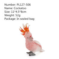 Figura De Acción De Papagayo Realista Serie De Pájaros Simulados Modelo Sólido Para Juguete Educativo Para Niños Regalos De Navidad - details 4
