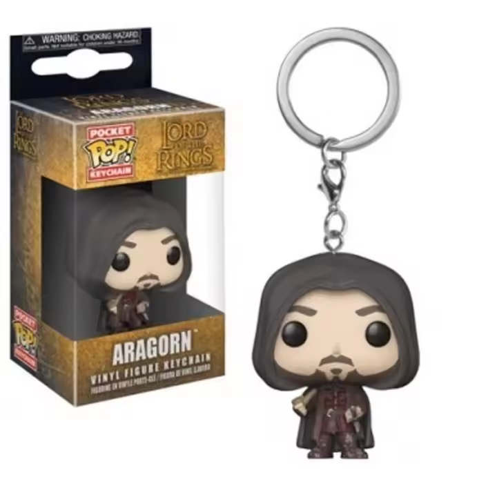 Funko Pocket Pop! Llavero: El Señor de los Anillos - Aragorn, 31814 - 1