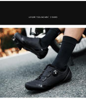 Zapatillas De Ciclismo Para Carretera Para Hombre Y Mujer Blanco Autolock Spd Zapatillas De Bicicleta MTB Ligero Planas Para Bicicleta De Montaña Zapatillas De Ciclismo - details 1