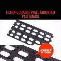 Caja De Herramientas De 8 Piezas Con Soporte De Pared Y Caja De Almacenamiento Plegable Para Partes De Tornillos Organizador De Suministros De Hardware Material ABS - details 5