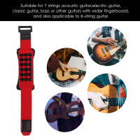 Mudo De Cadena De Guitarra 19cm Para Bajo Y Guitarra De Siete Cuerdas Estilo Punk Accesorio De Música Gear Fretboard Muting Wrap - details 3