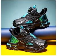 Zapatos Deportivos Casuales Para Niños Transpirables Primavera Otoño Moda Juvenil Zapatillas Con Cordones Y Hebilla Material Superior De Cuero Suela EVA - details 22