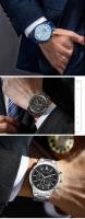 Reloj De Hombre MINI FOCUS Clásico Negocios Casuales Impermeable Cuarzo Acero Inoxidable Pantalla Redonda Antigolpes Correa De Acero - details 16