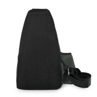 Bolso cruzado deportivo casual para hombres con cremalleras dobles, perfecto para uso diario, compras, viajes, para llevar teléfono celular, llaves y artículos pequeños. Regalo ideal para el Día del Padre, Halloween, Navidad o para estudiantes universitar - details 1