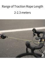 RRskit Cordón Portátil Para Bicicleta De Carretera MTB Equipo De Arrastre Conveniente Para Adultos Y Niños Deporte Al Aire Libre - details 7