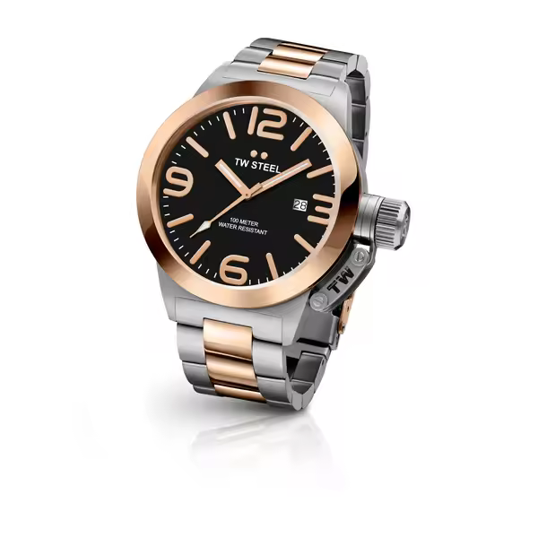 Reloj Tw Steel Previous CB132 de acero bicolor - 1