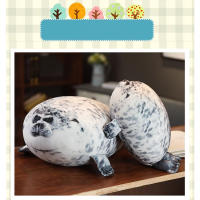 Peluche De Seal De 3D Angry Blob Cojín De Descanso Para Bebés Juguete De Lobo Marino Suave Relleno De Algodón PP Regalos Para Niñas Y Niños - details 6
