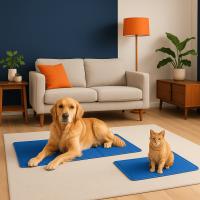 Sweet Home Alfombra Refrescante Para Mascotas - Reduce Temperatura Corporal | Colchón Refrigerante para Mascotas | Cama Fresca para Perros y Gatos - details 0