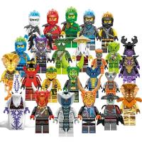 Bloques De Construcción Figuras De Muñecos Humanoides Juguetes Para Niños Regalos De Cumpleaños Personajes De Dibujos Animados Miniatura - details 2