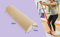 MOST DECO  Tronco propioceptivo de eutonía + Bloques de Madera Maciza para Yoga para actividades como entrenamiento de Suelo Pélvico o Pilates - details 1