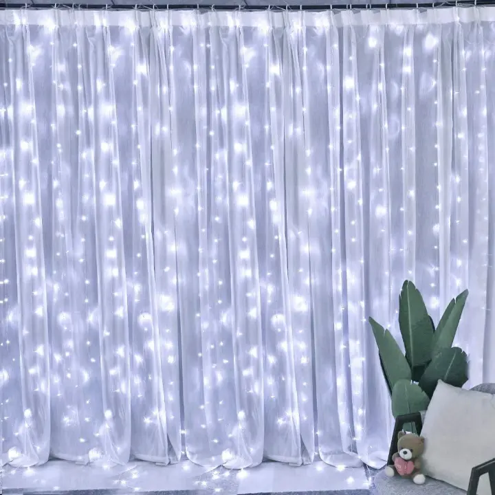 Luces De Navidad LED Cadena De Luces Fairy Con Control Remoto USB 8 Modos Decoración Para Hogar Y Año Nuevo Lámpara De Festoon - 1