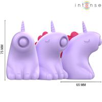 INTENSE Estimuladores Clítoris TRIXIE, PINKIE y SWEETIE Unicornio, Vibradores Potentes, Recargables, Resistente al Agua, Silicona Médica, Estimulación Precisa, Juguetes Sexuales para Mujer, Discreto, Placer Máximo, Envío Seguro y Privado - details 5