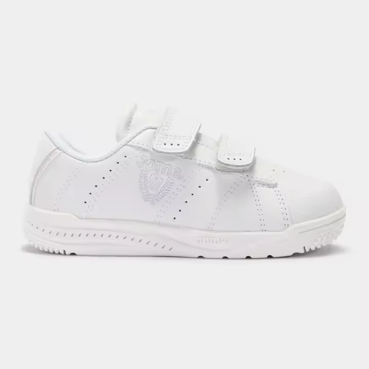 Zapatillas Joma casual Play 21 junior blanco - zapatillas escolares para niños/as. - 1
