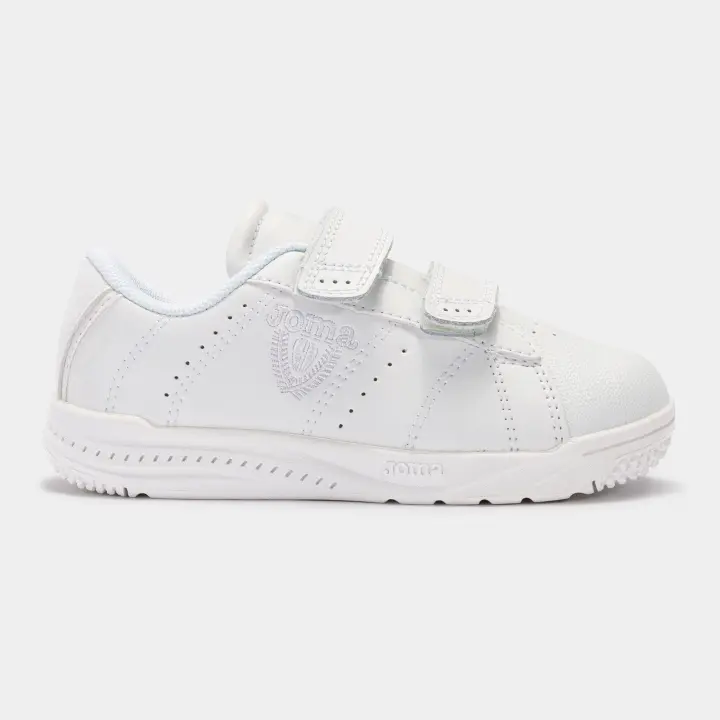 Zapatillas Joma casual Play 21 junior blanco - zapatillas escolares para niños/as. - 1