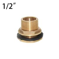 Grifo De Latón Para Tanque De Agua Conector De Cubetas De Riego Equipamiento De Almacenamiento De Agua Barros De Lluvia Fijación Click - details 2