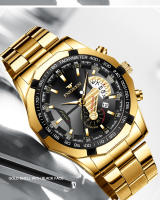 Reloj De Pulsera Deportivo De Lujo Para Hombre 2024 Marca Top Casual Militar Cuarzo Impermeable Acero Inoxidable Relogio Masculino - details 17