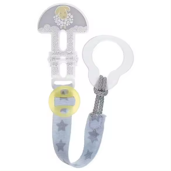 Broche Para Chupete Y Cubierta De Proteccion Mam Clip It! & Cover Gris - 1