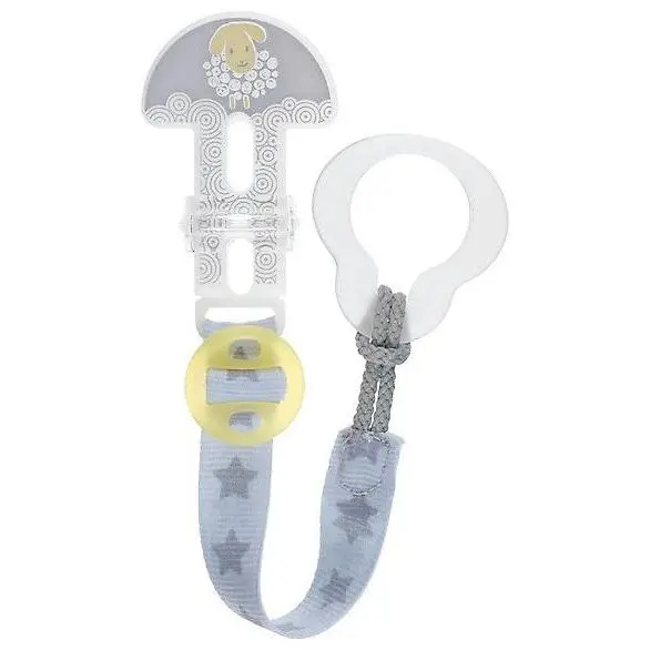 Broche Para Chupete Y Cubierta De Proteccion Mam Clip It! & Cover Gris - 1