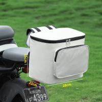 Bolsa De Almacenamiento Para Motocicleta Eléctrica Gran Capacidad Para Batería Y Artículos De Coche Bolsa De Apoyo Trasero - details 0