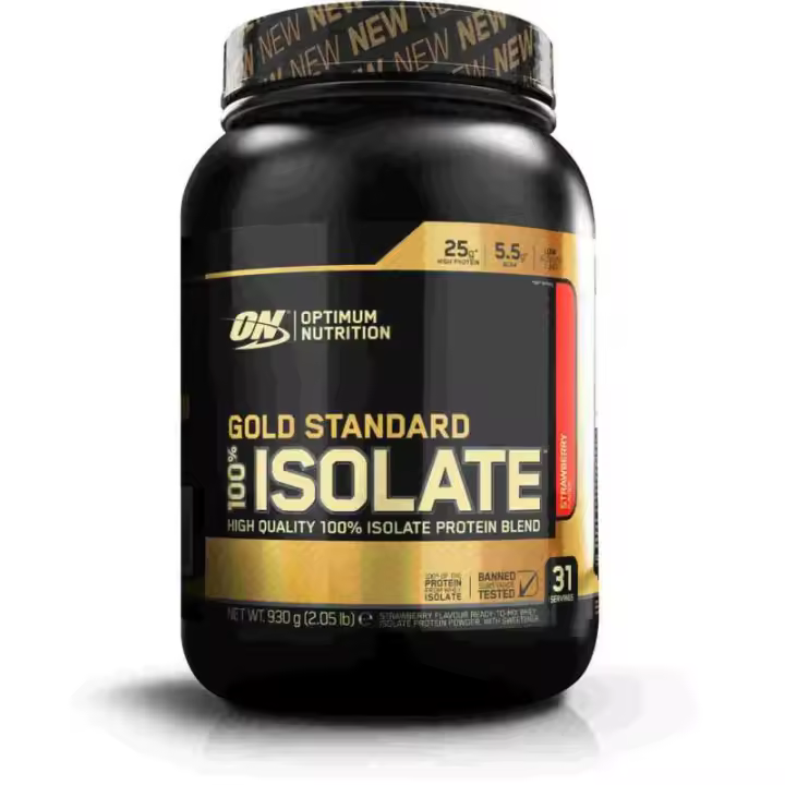 OPTIMUN NUTRITION Optimum Nutrition 100% Isolate - Fresa Polvo 930 Gr - 1