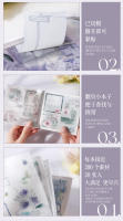 Yoofun 20pcs Etiquetas De Estación Con Pétalos Y Papel Washi Para Regalos Tarjetas De Diario Scrapbooking Decoración De Cuaderno - details 11