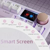 Teclado Mecánico Gaming LT84 - Bluetooth Inalámbrico + 3 Modos de Conexión: Retroiluminación RGB, Pantalla LCD a Color, Interruptores Hot-Swap | Compatible con PC, Portátil, Tablet y Móvil - details 4