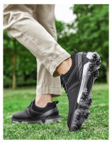 Nuevos Zapatos De Golf Para Hombre Autunno/Invierno Bajo Top Casual Zapatillas Antideslizantes Con Base Gruesa Deportes Al Aire Libre Moda Footwear - details 13