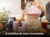 Batidora de vaso Cecotec Power Black Titanium 2200MAX Smooth, acabados en acero inoxidable, 2200 W potencia máxima, cuchilla con recubrimiento de titanio negro, 1,75 Litros capacidad. - details 2