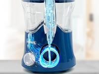 Boston Tech Irrigador Dental Profesional Aquapik PRO | 8 Boquillas | 600 Ml | Recomendado por Dentistas | Azul - details 4