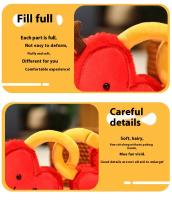 Jelly Cat Juguete Interactivo Para Gatos Y Perros Muñeca De Peluche Con Diseño Concentric Lock Regalo De San Valentín Juguetes De Muebles Para Mascotas Color Adecuado Para Todas Las Edades - details 20