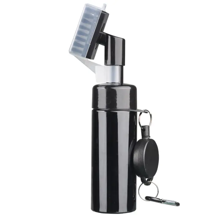 Limpiador de ranura de Golf con rociador de Agua incorporado y Gancho, Cuchillo de ranura para toallita húmeda de Club de Golf, Gift para helbrebres (Negro 1) - 1