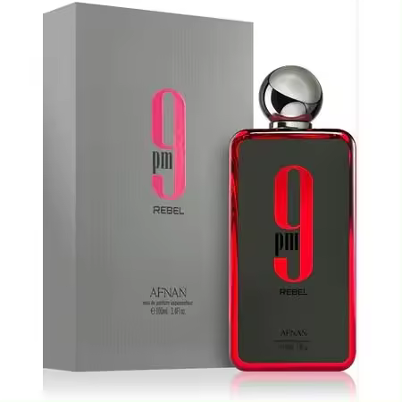 🌟 Perfume Arabe 100% Original "9 PM Rebel Afnan" Unisex – Lujo Exótico en Cada Gota – 100ml de Intensidad y Elegancia Atemporal 🌟 - 1